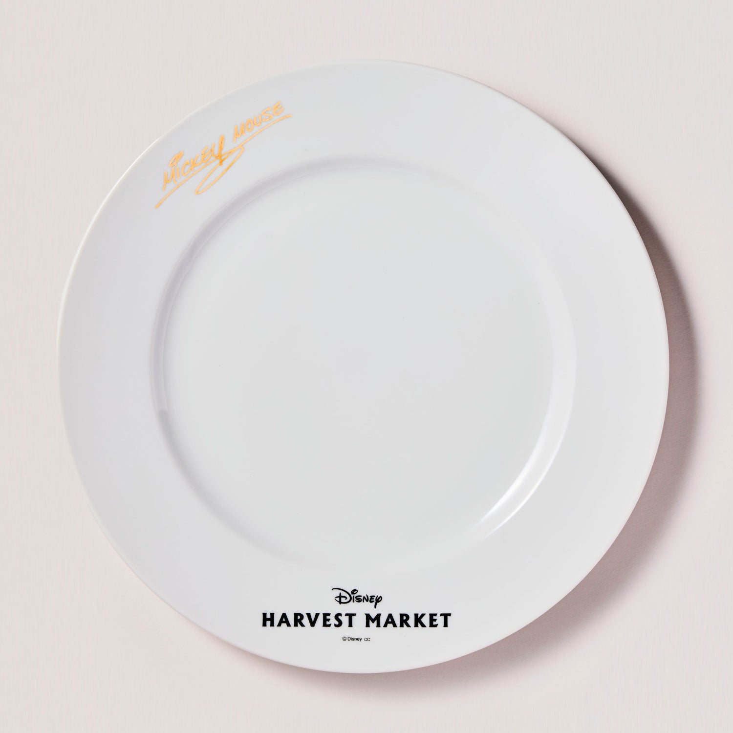 サイン入りプレート 26cm 〈ミッキーマウス〉 – Disney HARVEST MARKET
