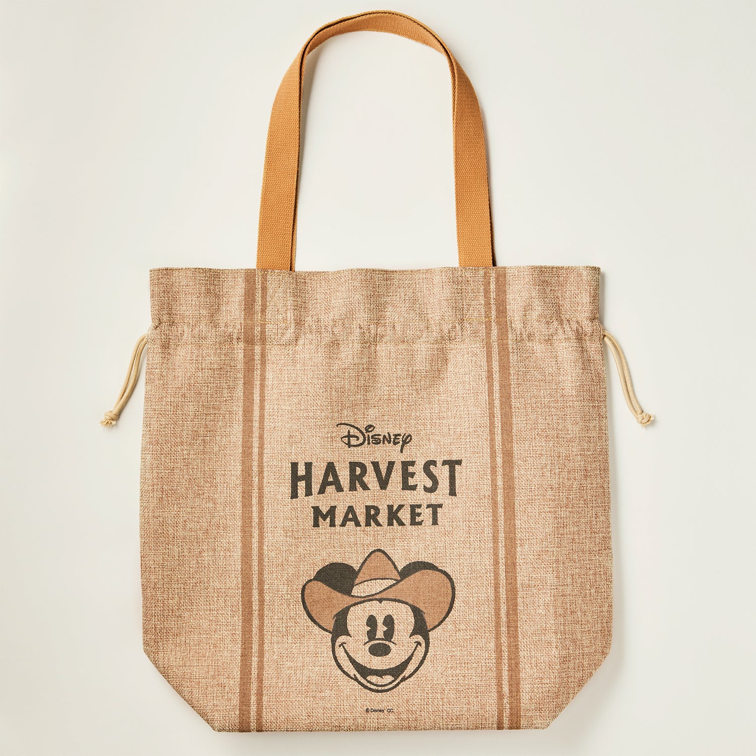 麻袋風巾着トートバッグ – Disney HARVEST MARKET by CAFE COMPANY