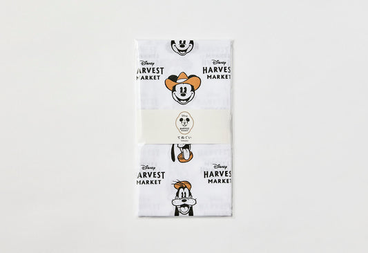 てぬぐい<キャラクター総柄 白>